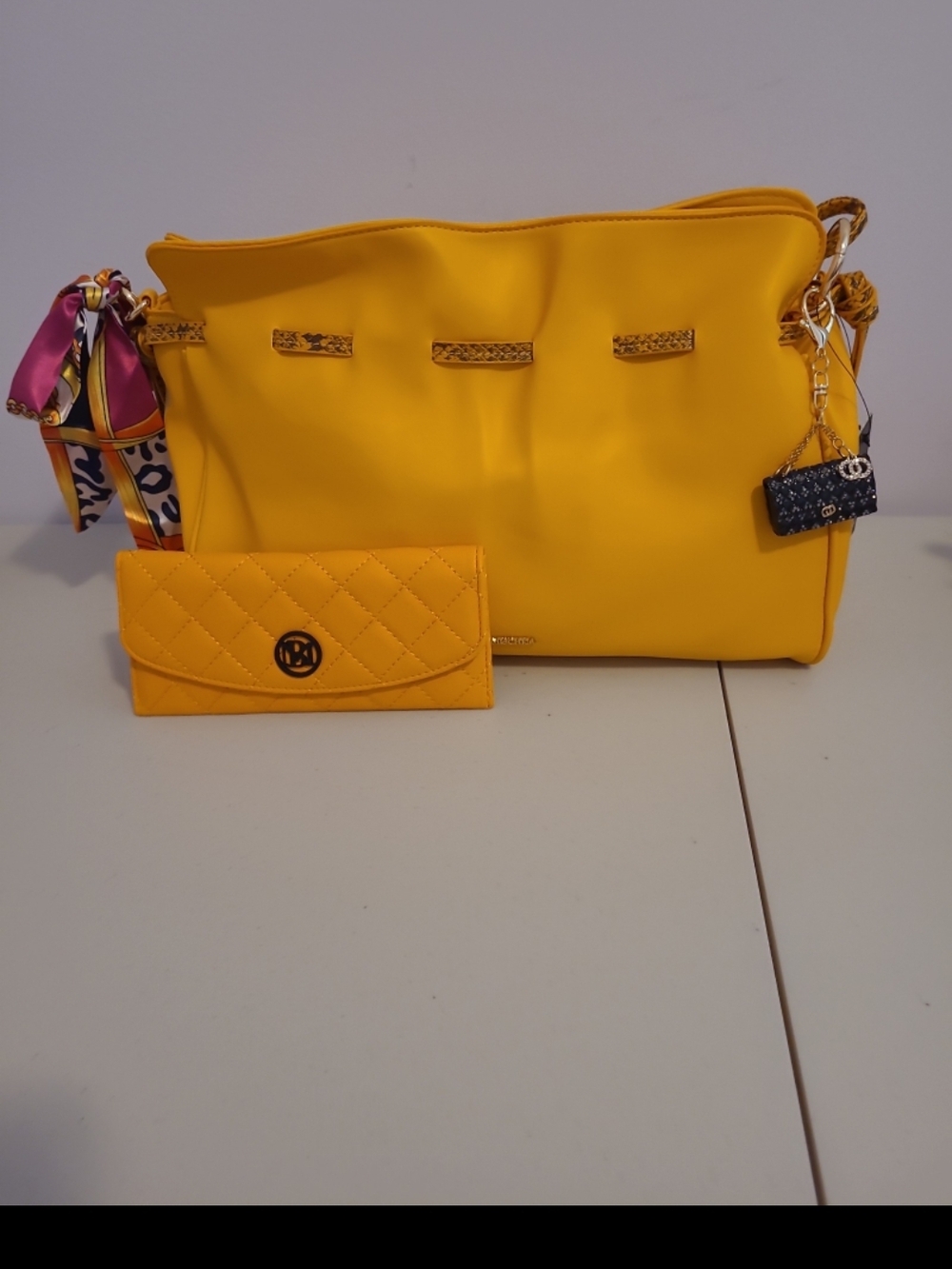 Badgley Mischka Mango Crossbody Bag With Matching Wallet